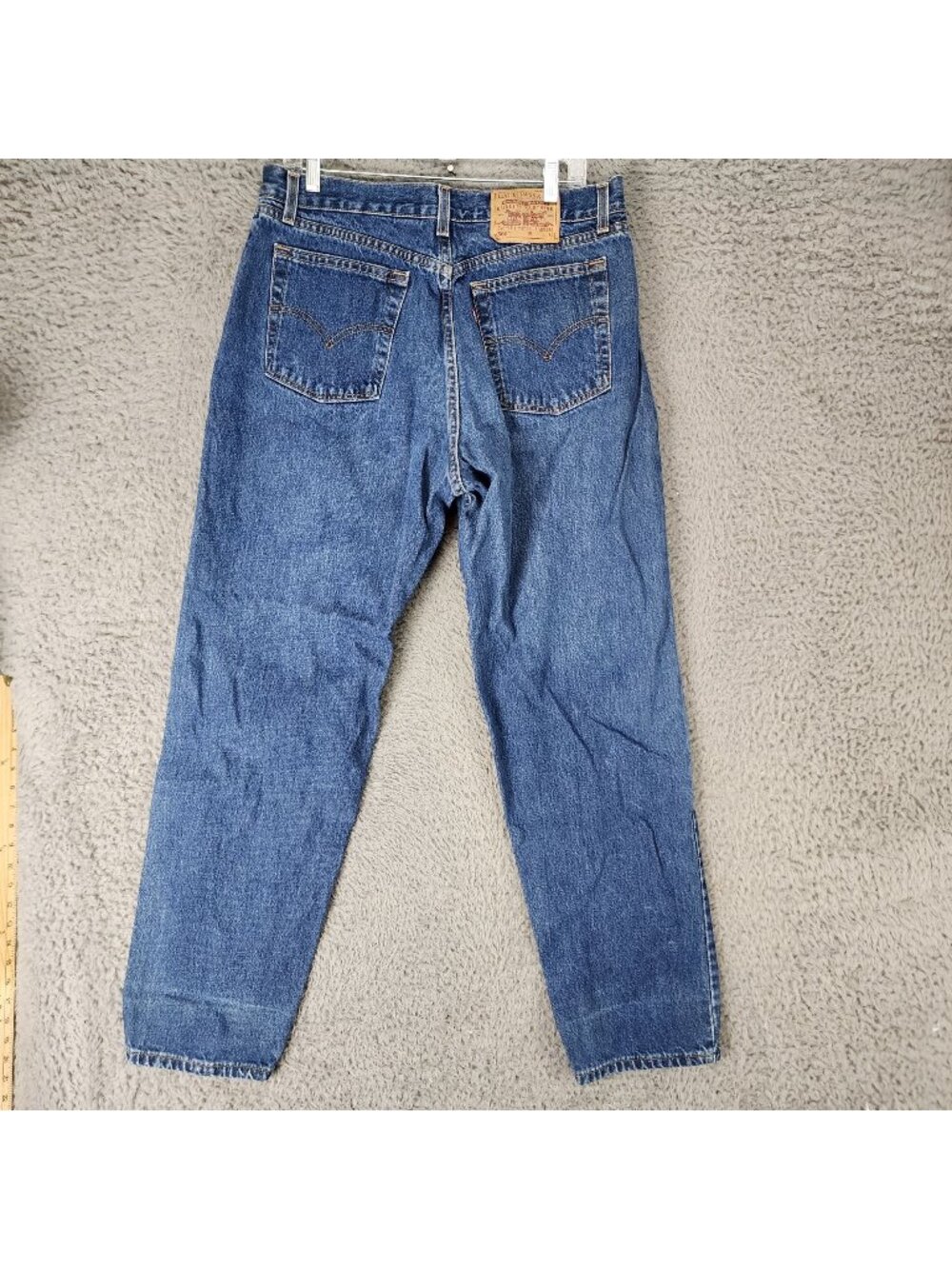 Levis Jeans Womens 14 Blue Vintage 560 Cotton Denim Loose Fit Straight *Read*